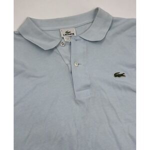 Lacoste Men's 6 Blue Cotton Short Sleeve‎ Polo